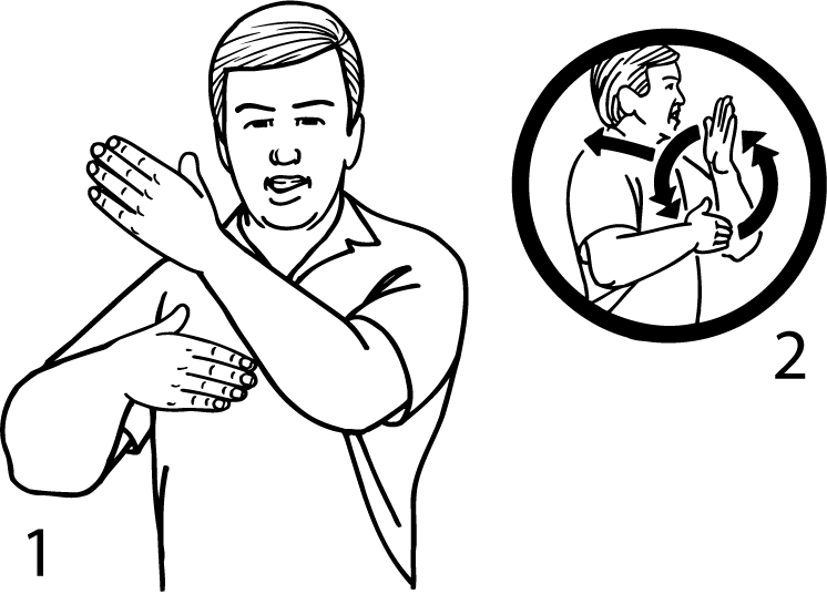 This is the NZ Sign Language motion for Hītori | History