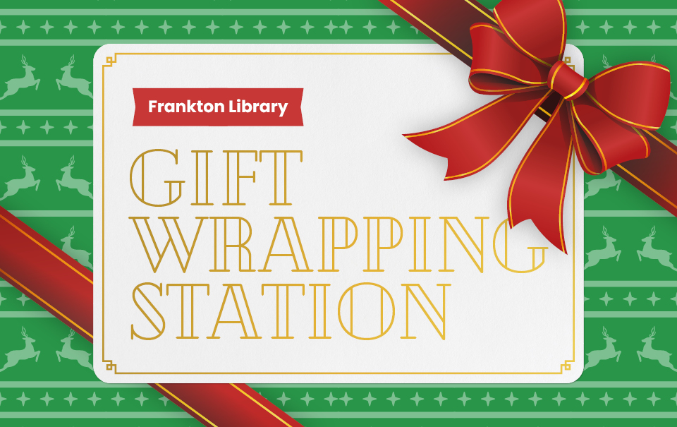 Gift Wrapping Station at Frankton Library