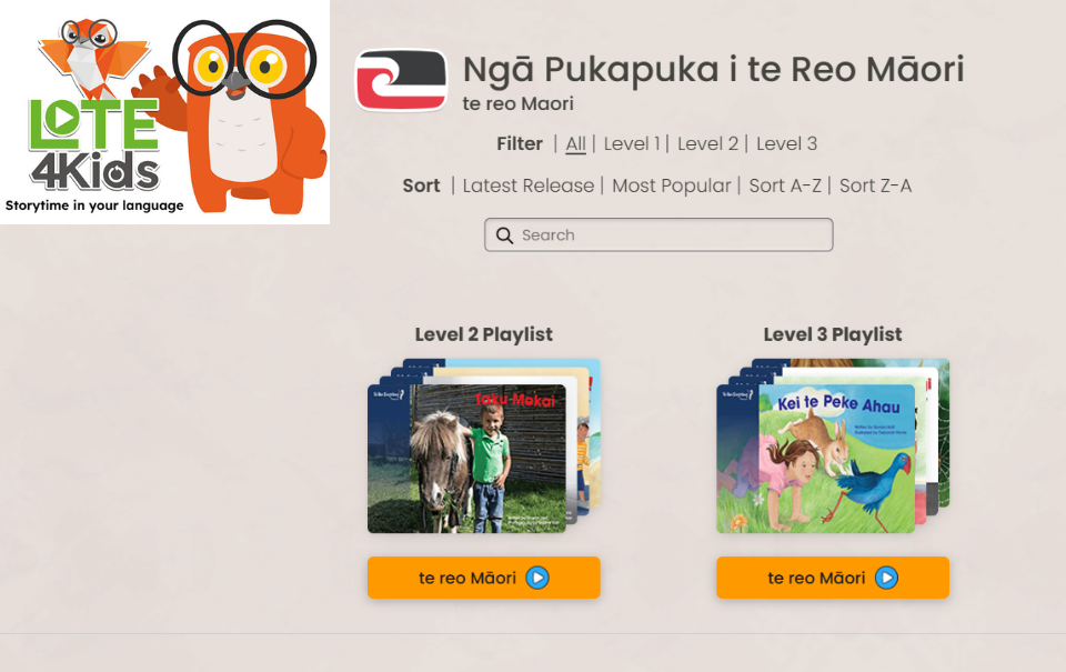 Storytime in te Reo with LOTE4Kids